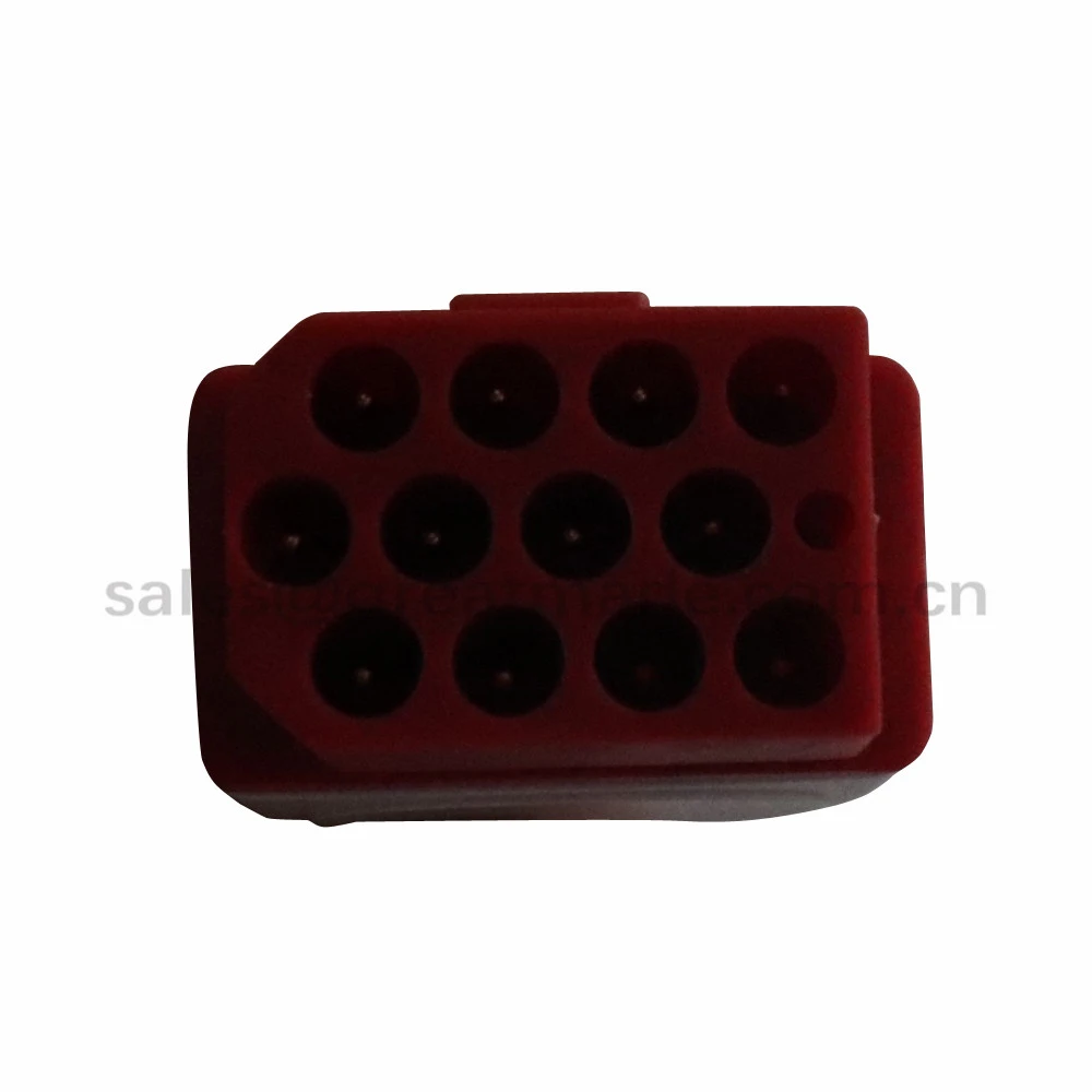 Bionet BM3 BM5 yang serasi satu bahagian kabel ECG dengan leadwires, AHA, 3-Lead, snap, 12pin merah