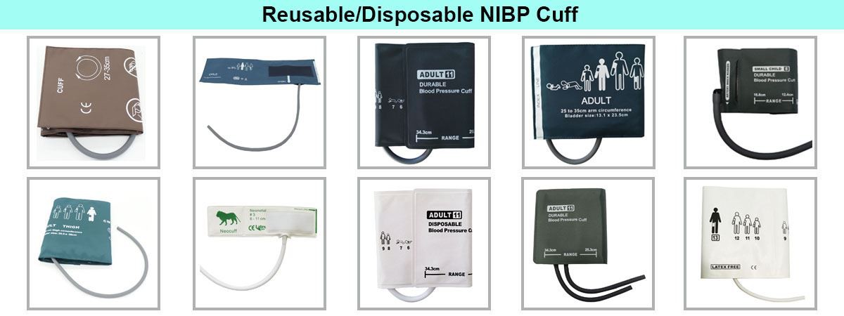 Reusable Disposable NIBP Cuff