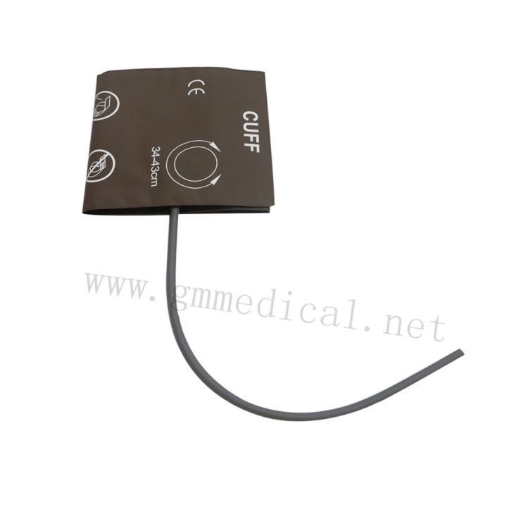Reusable Adult Single Single Blood Pressure Cuff, 34-43cm