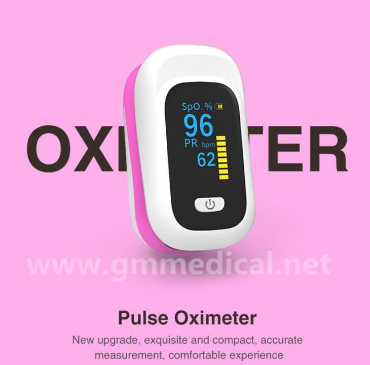 Mini OLED Finger-Clamp Pulse Oximeter Home Heathy Blood Oxygen Saturation Monitor