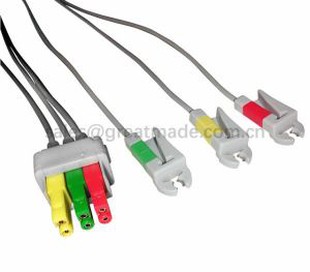 Tarikh serasi ohmeda yang bersesuaian dengan Set Leadwire, 3-Lead, Grabber, IEC, 100CM dan 2PIN.