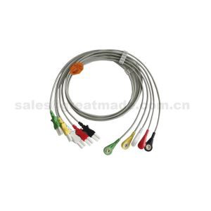 Digunakan dengan 700-0007-09 Leadwire Tru-Link set, 5-plumbum, Snap, IEC, 24 in & 2PIN