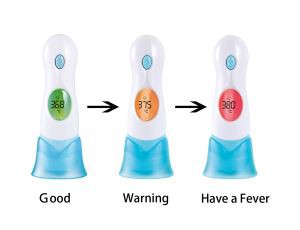 Multi-guna Digital Infrared Baby Thermometer Gun Non-Contact Earhead Alat Pengukur Suhu Telinga Untuk Dewasa Bayi yang baru lahir