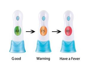 Multi-guna Digital Infrared Baby Thermometer Gun Non-Contact Earhead Alat Pengukur Suhu Telinga Untuk Dewasa Bayi yang baru lahir