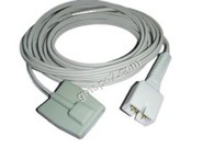 Nellcor serasi silikon Pediatrik yang boleh diguna semula Petua lembut Spo2 Sensor (bebas-OXIMAX), PIN lelaki-7 DB9, L = 1 M