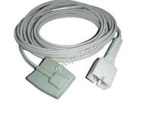 Nellcor serasi silikon Pediatrik yang boleh diguna semula Petua lembut Spo2 Sensor (bebas-OXIMAX), PIN lelaki-7 DB9, L = 1 M