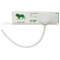Neonate # 3 Nibp Cuff pakai buang, 6-11cm Circumference Arm, White With Green, Tbue tunggal
