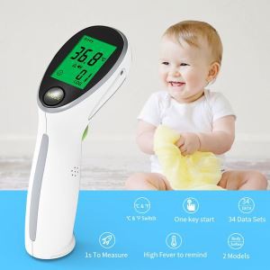 Suhu Demam Termometer Inframerah Suhu Demam Bayi Tanpa Sentuhan Laser